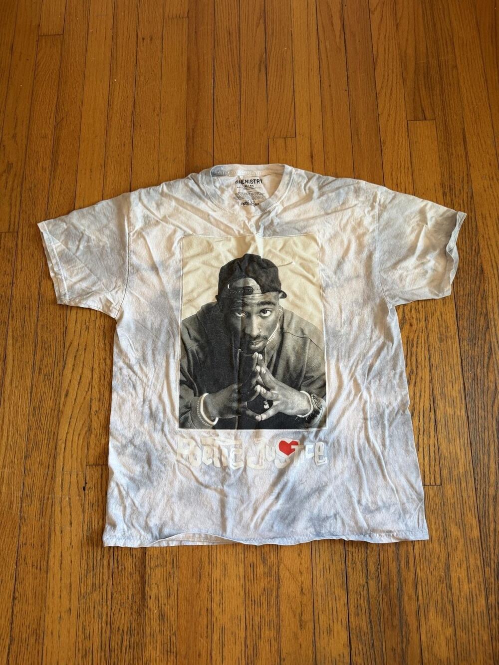 Chemistry Poetic Justice Mens White XL Graphic Tee